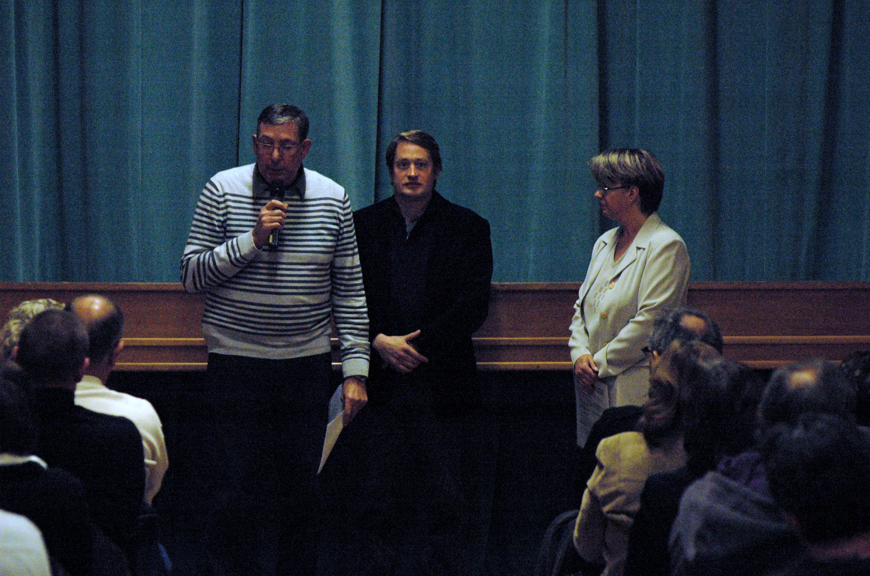 Maire, Adjointe et Responsable Sécurité Routière en Première partie.